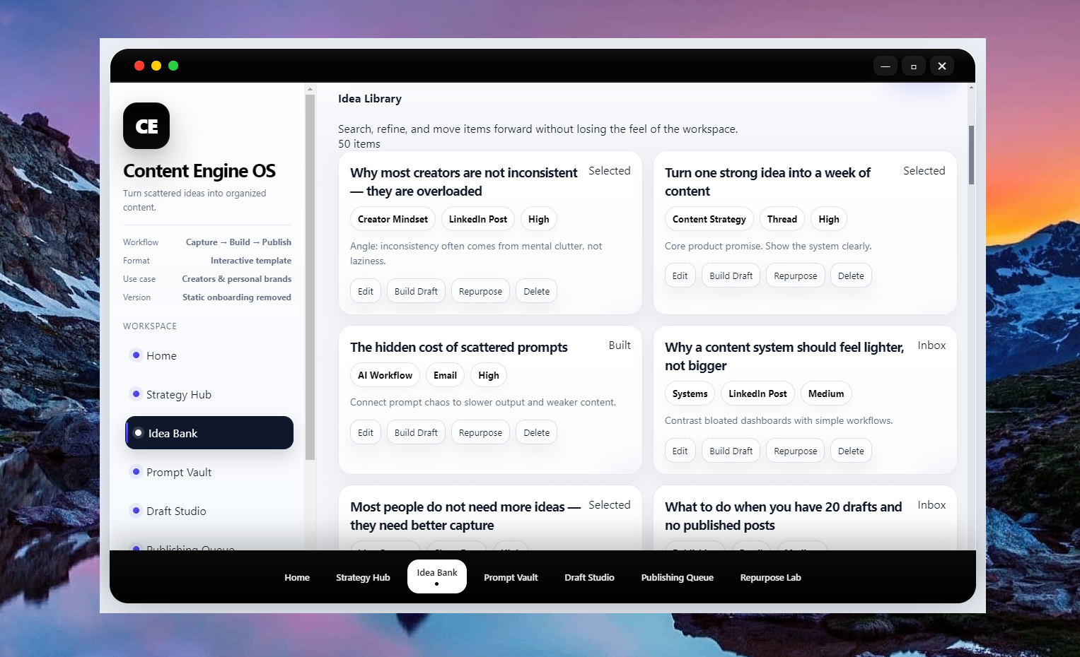 Content Engine OS gallery image