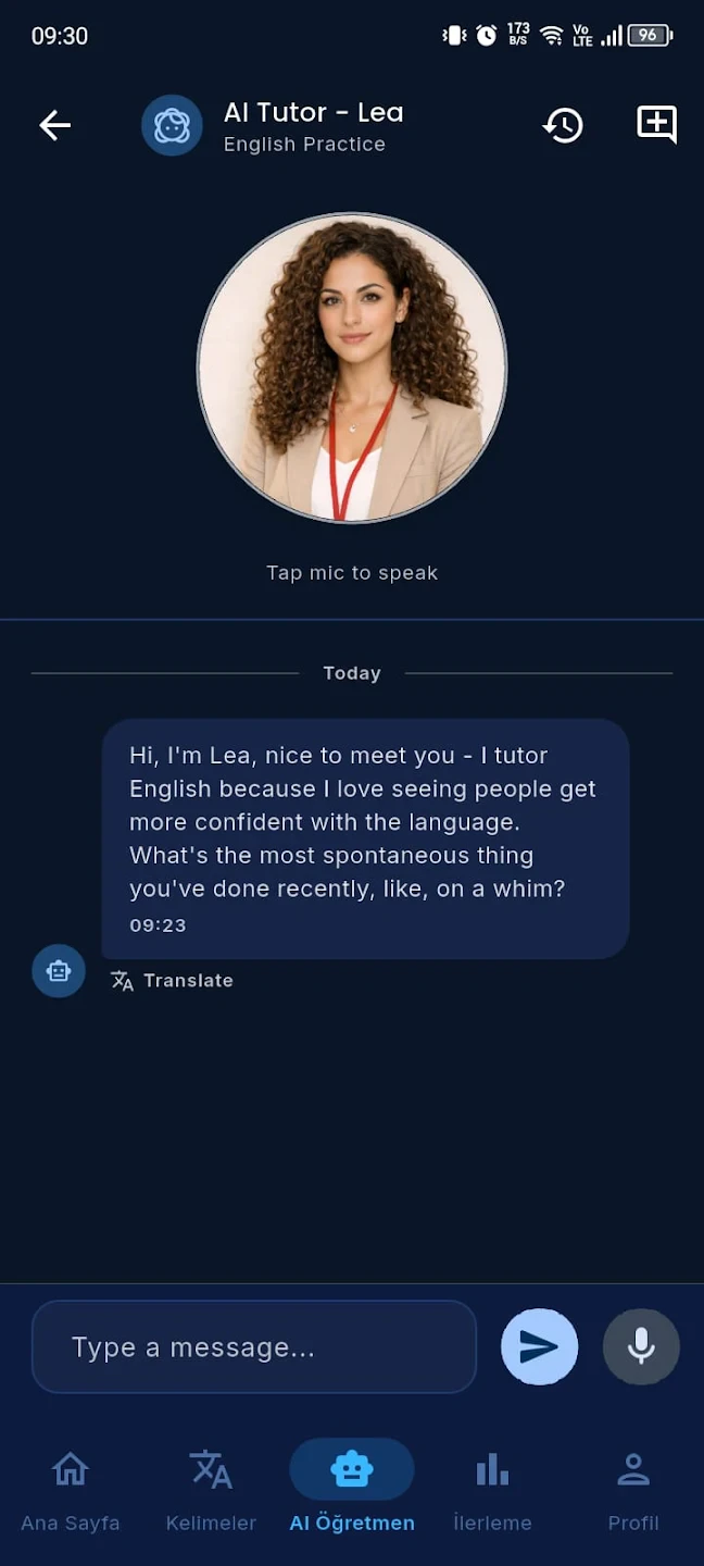 SpeakLearn screenshot 2
