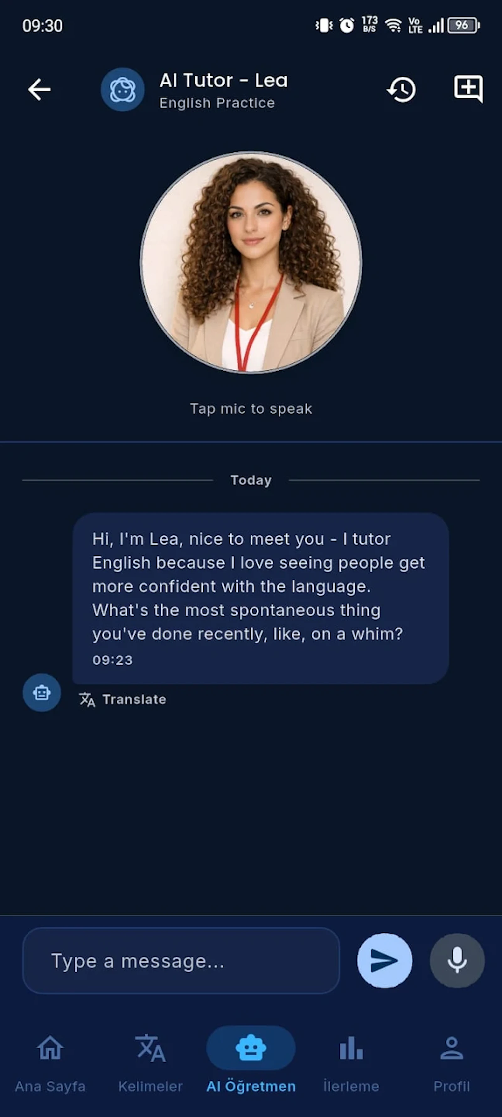 SpeakLearn screenshot 2