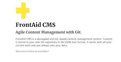 FrontAid CMS gallery image