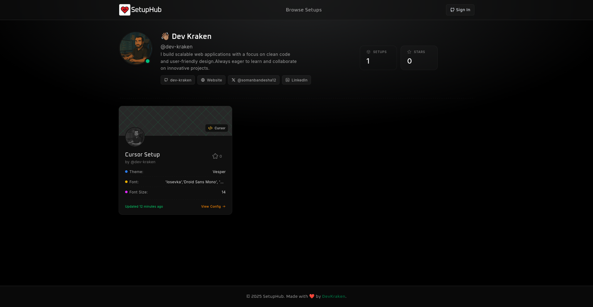 SetupHub - Screenshot 2 showing product features and functionality