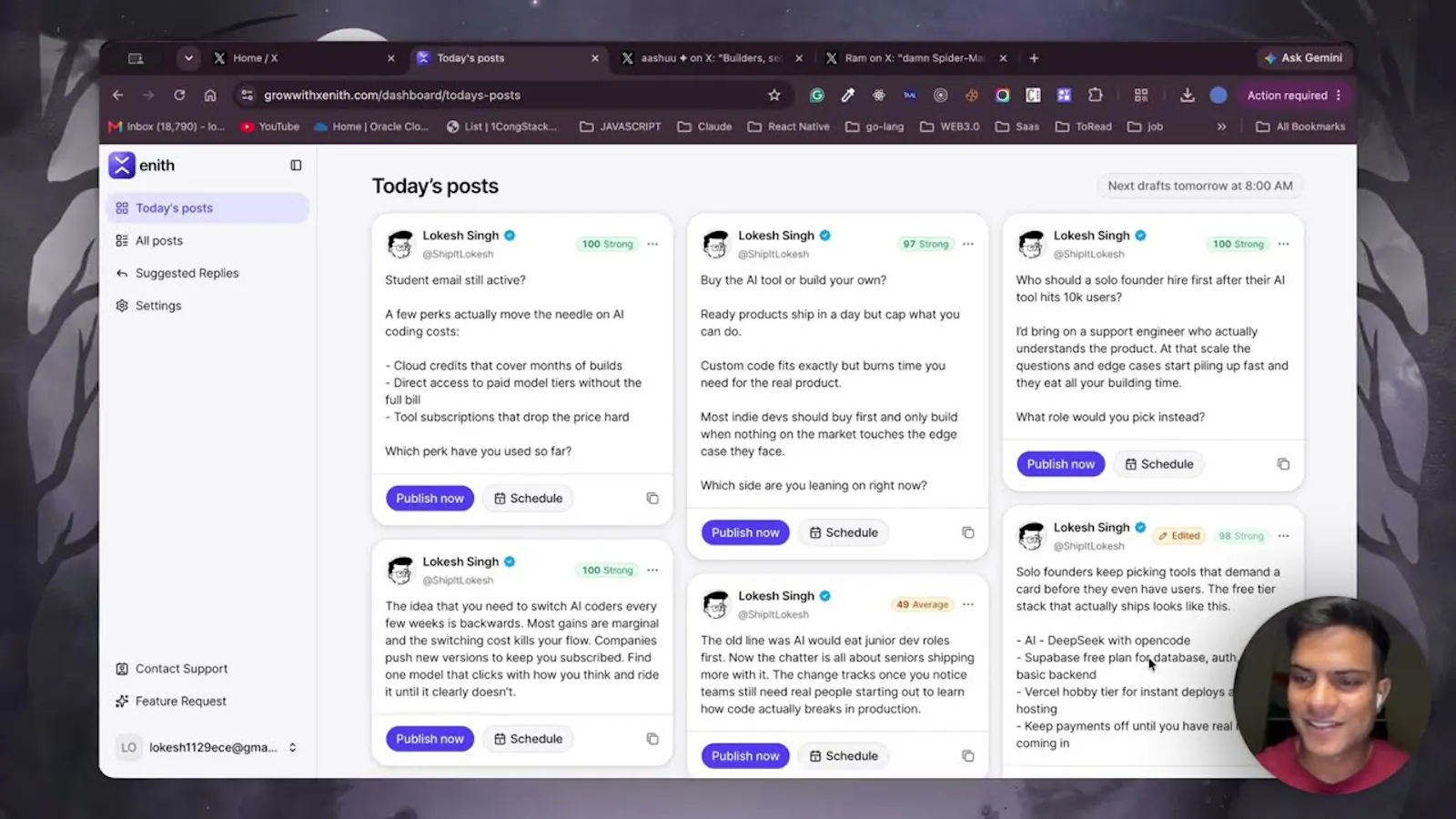 Xenith screenshot 1 (video preview)