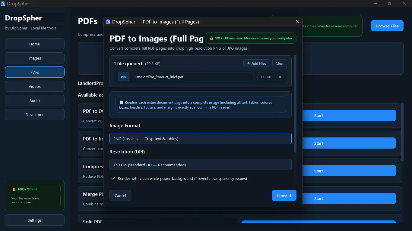 DropSpher File Converter gallery image