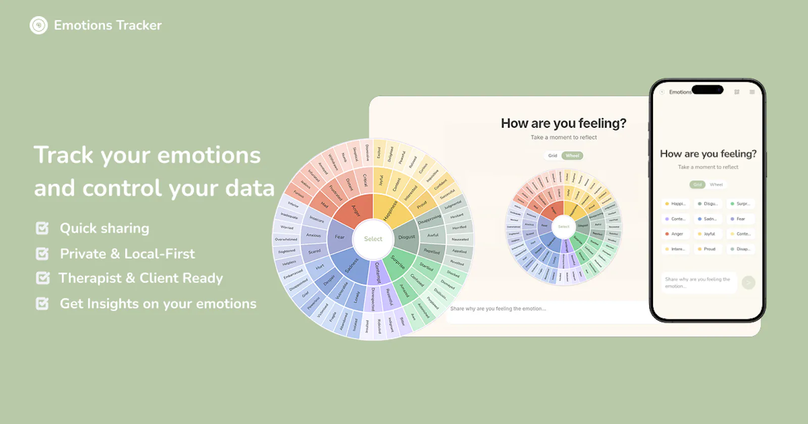 Emotions Tracker screenshot 1
