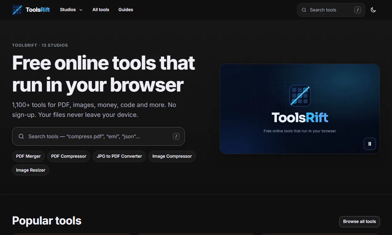 ToolsRift gallery image