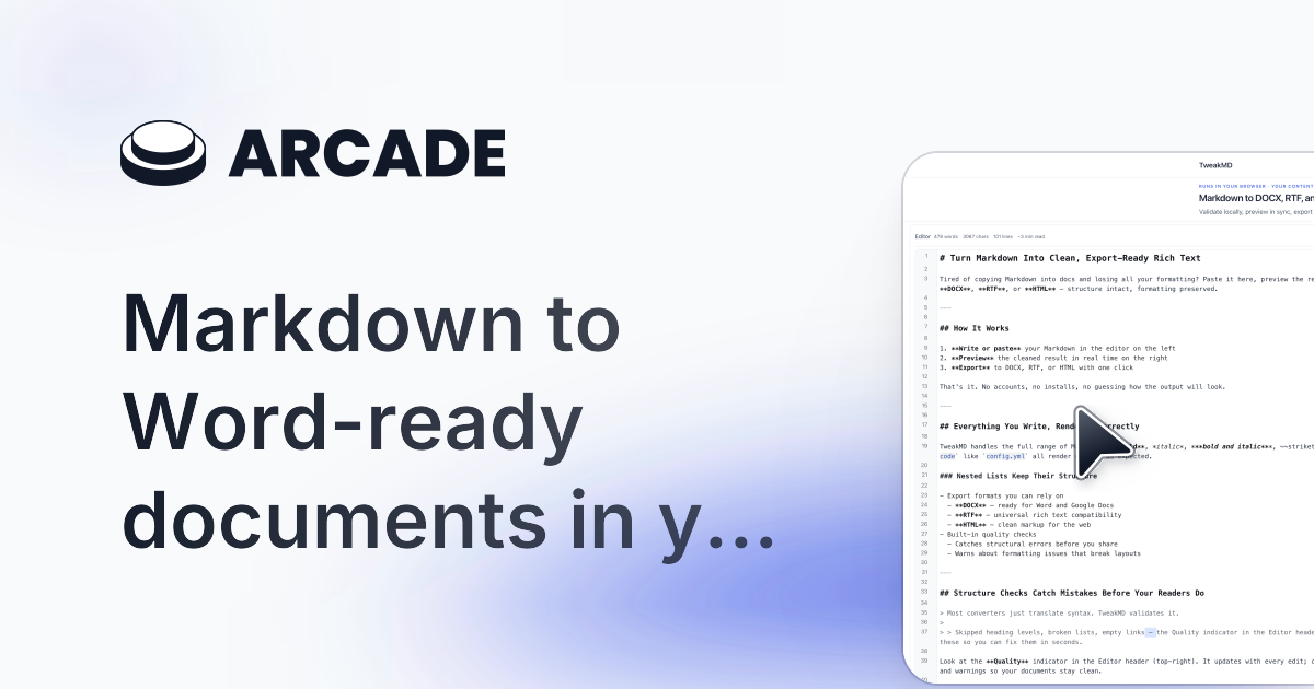 TweakMD gallery image