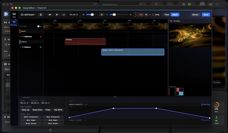 PhosphorLive screenshot 3