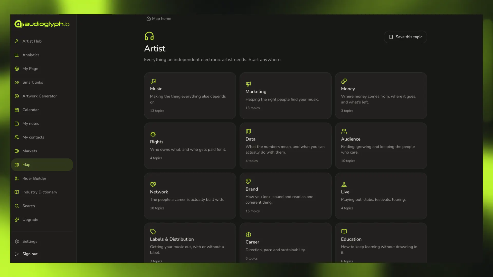 audioglyph.io gallery image