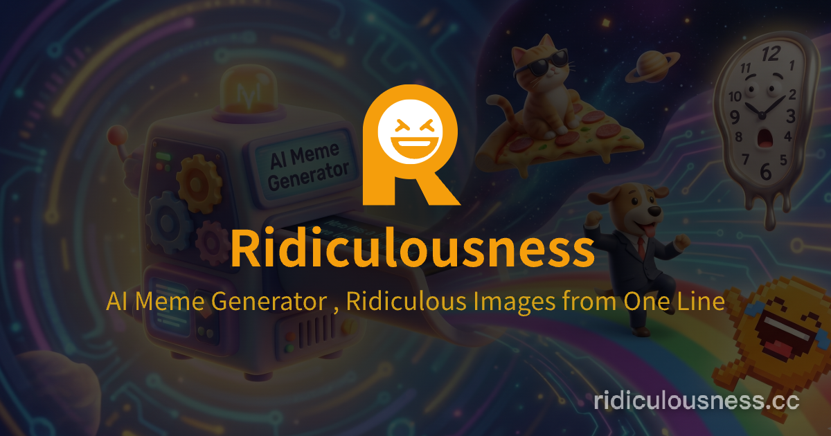 Ridiculousness - Main product screenshot demonstrating key features and user interface