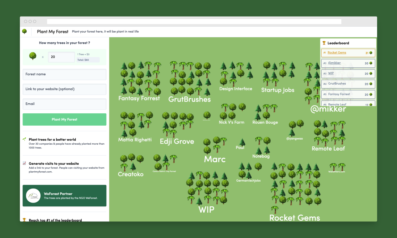 Plant My Forest gallery image