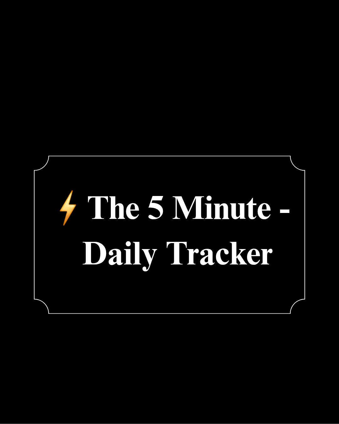 The 5 Minute - Daily... logo