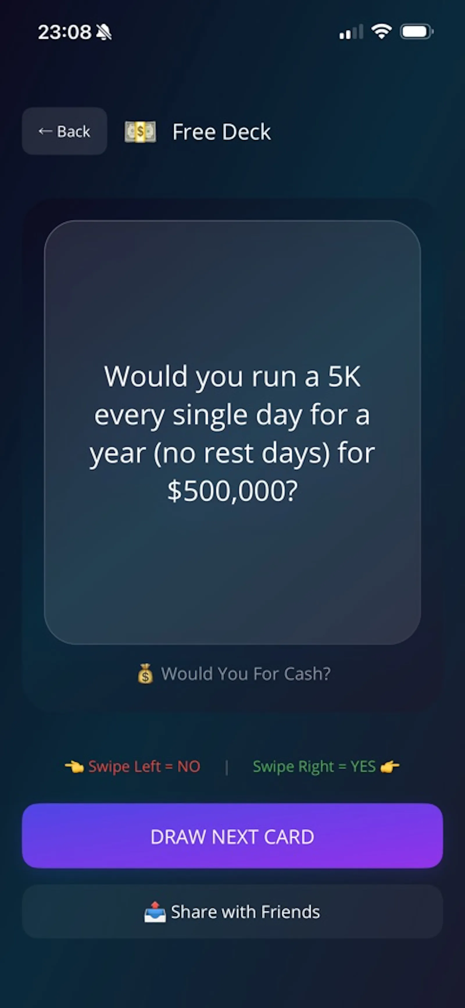 Would You For Cash? screenshot 4