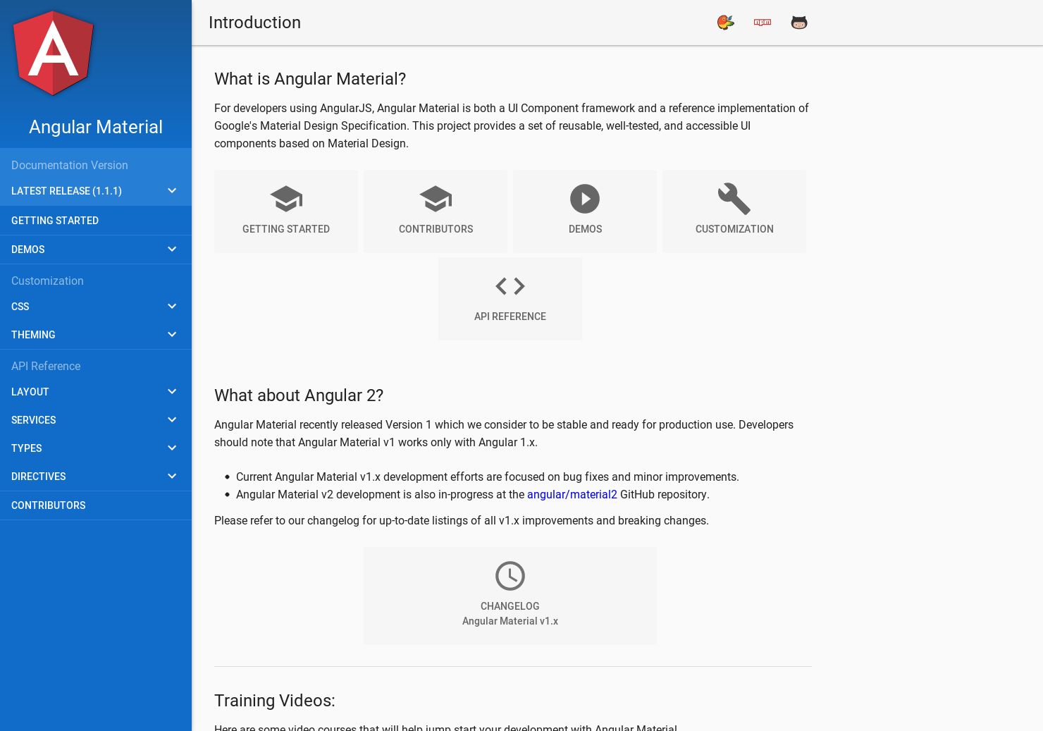 Angular Material gallery image