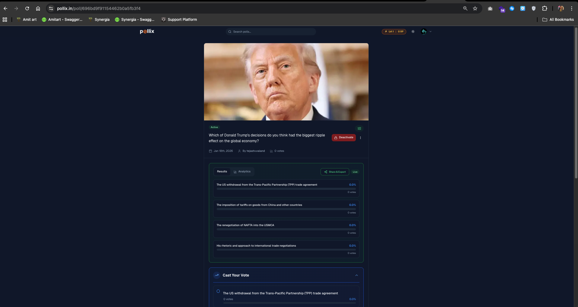 Pollix - Screenshot 3 showing product features and functionality