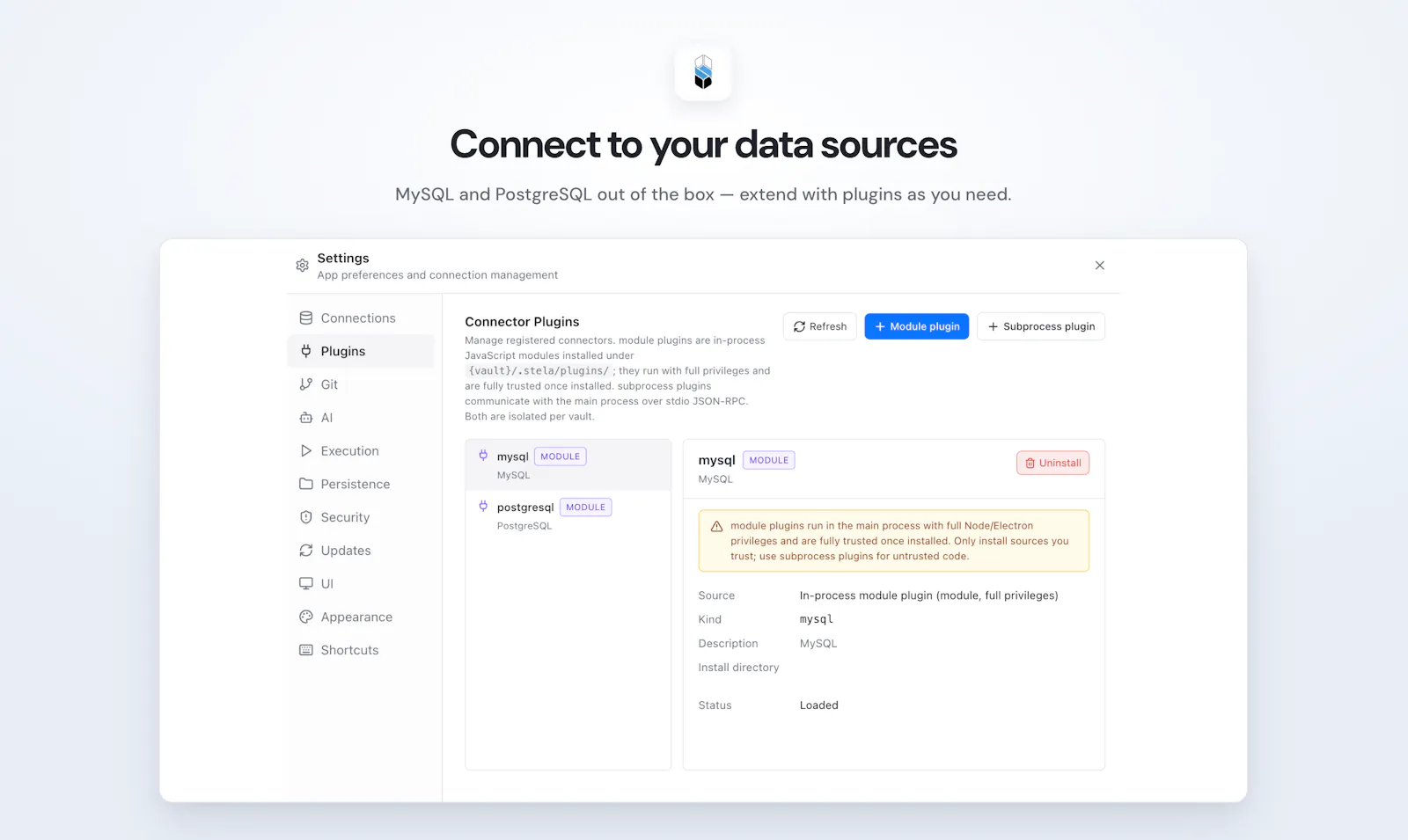 Stela — Data Analysis Workspace screenshot 4