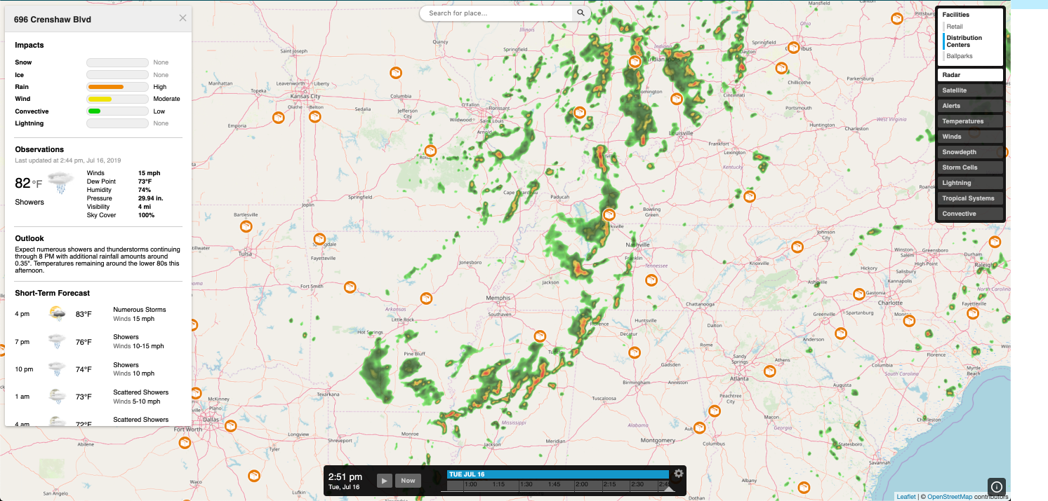 AerisWeather JavaScript SDK gallery image