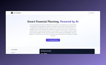 AI Loan Calculator gallery image