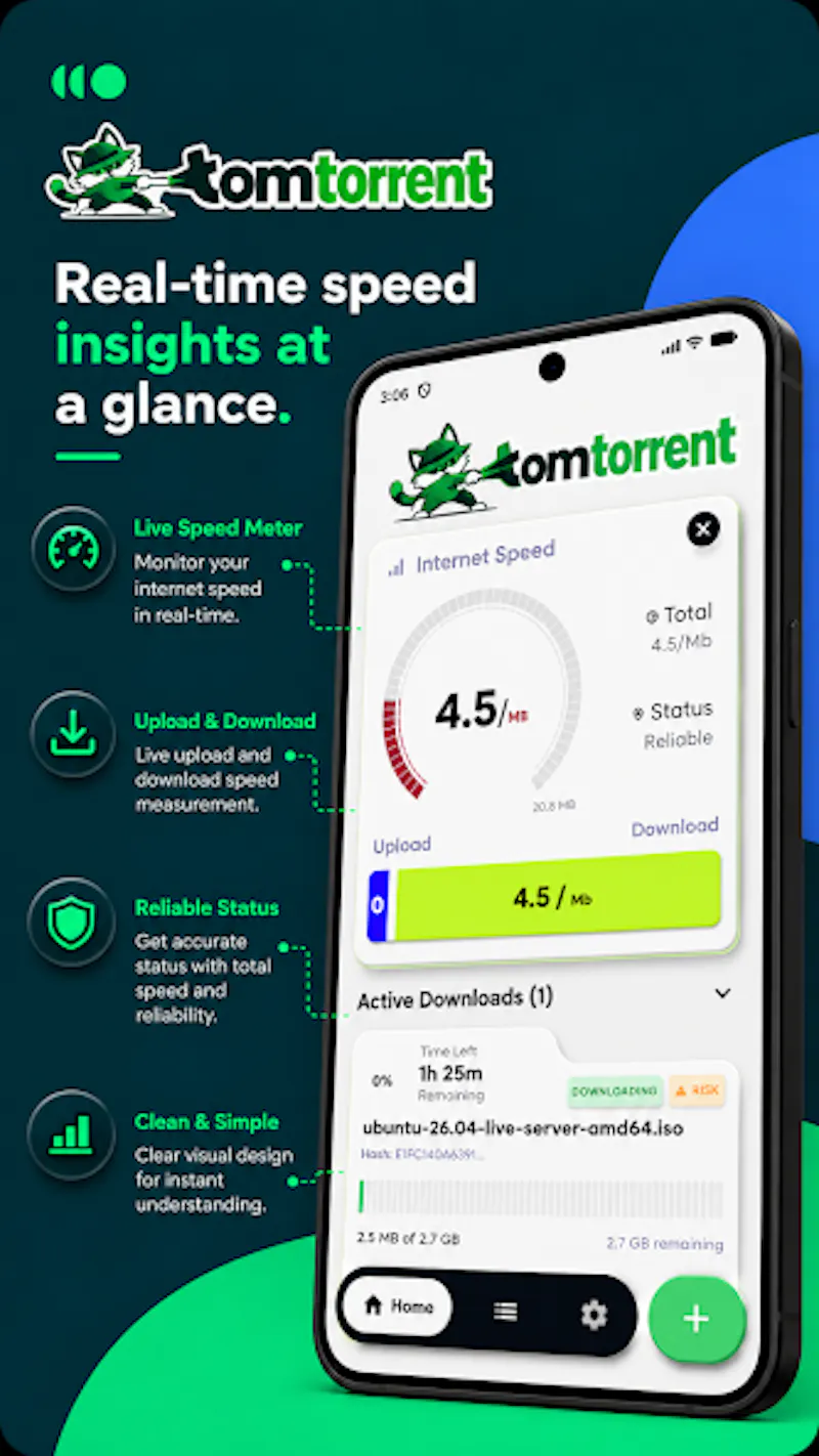 Tomtorrent screenshot 1