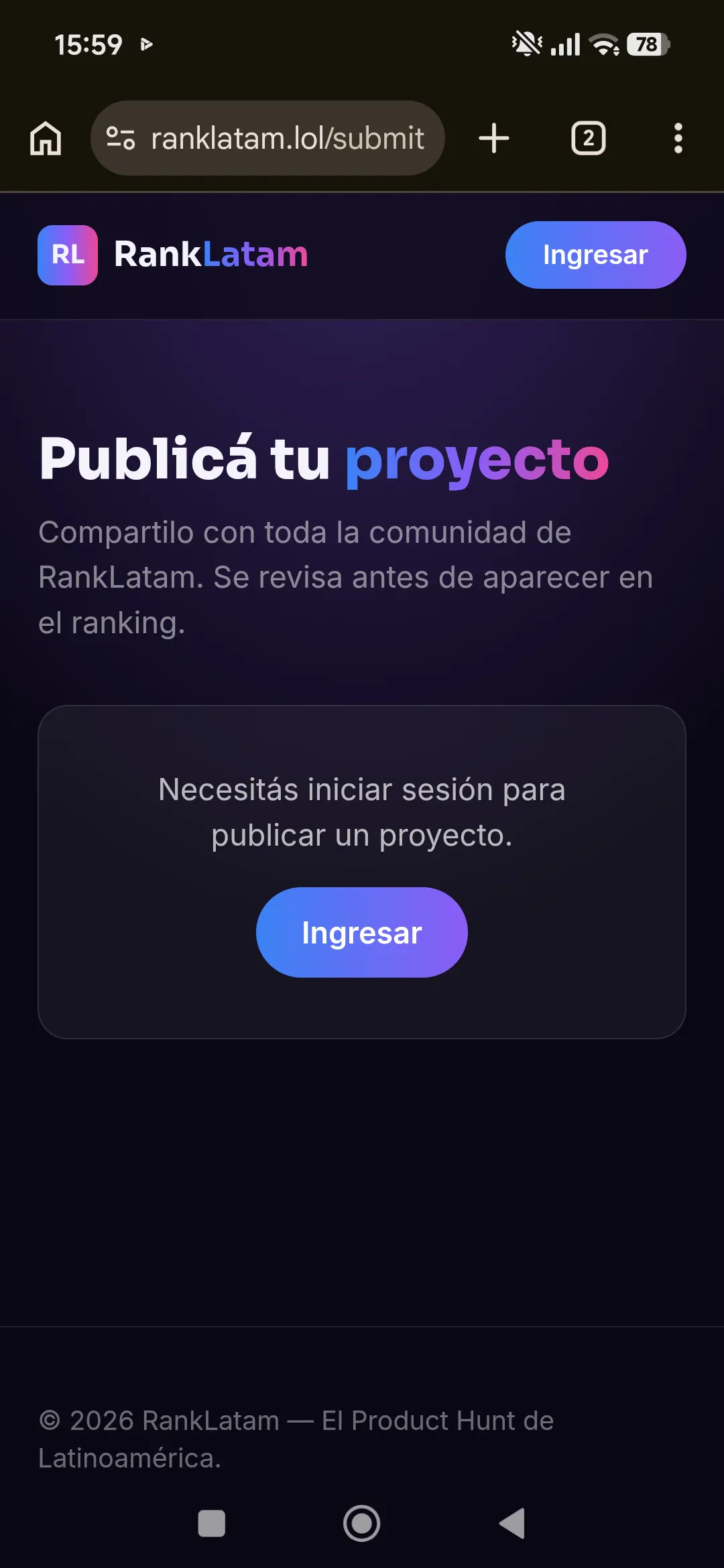 RankLatam — El Product Hunt de Latam gallery image