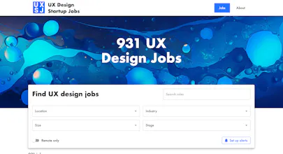 UX Design Startup Jobs gallery image