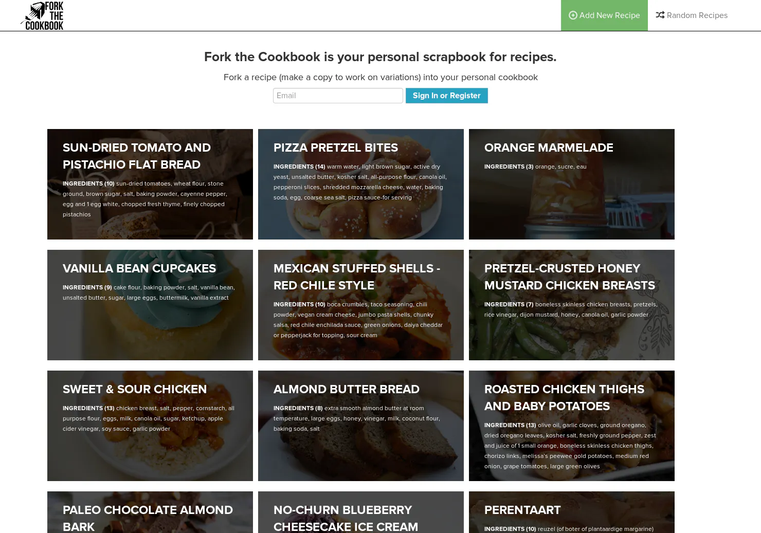 Fork The Cookbook