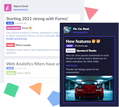Alpina Changelog gallery image