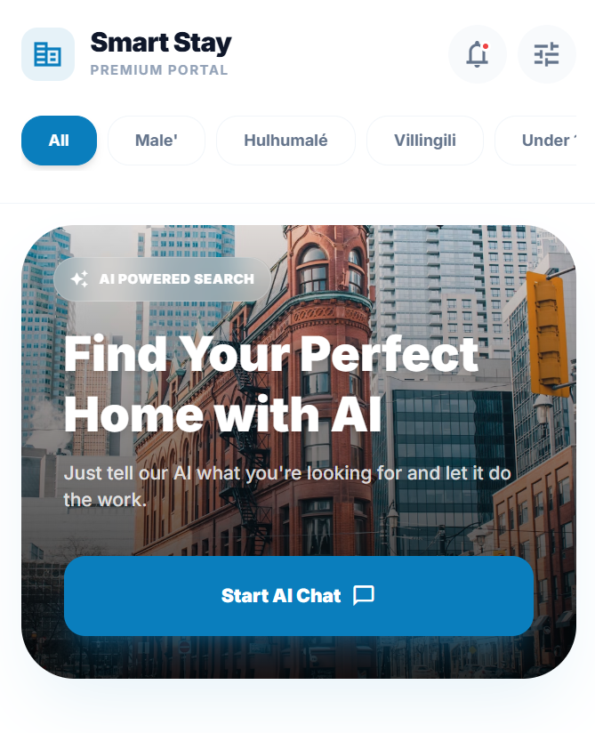 Smart Stay - Screenshot 2 showing product features and functionality
