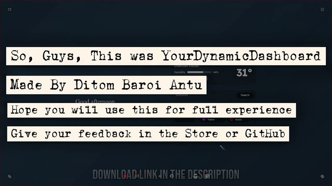 Your Dynamic Dashboard gallery image