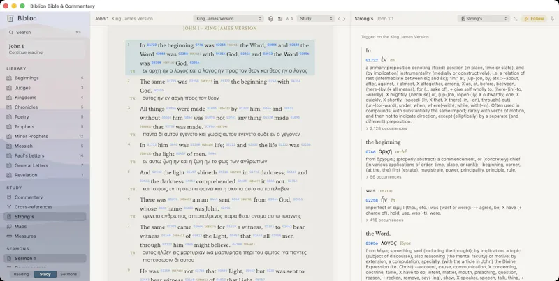 Biblion Bible Study screenshot 6