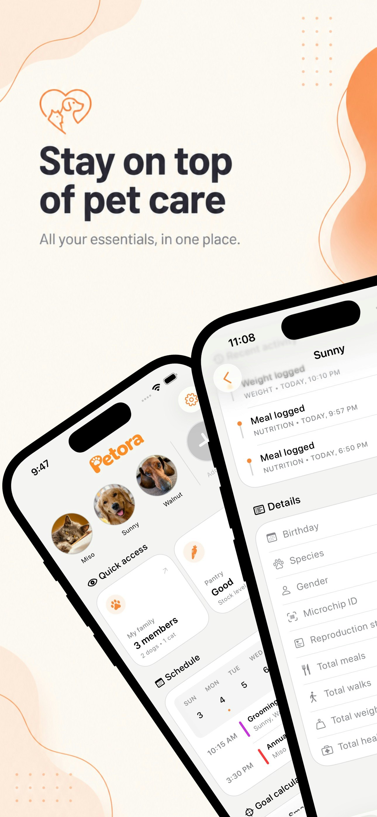 Petora: Pet Care Tracker gallery image