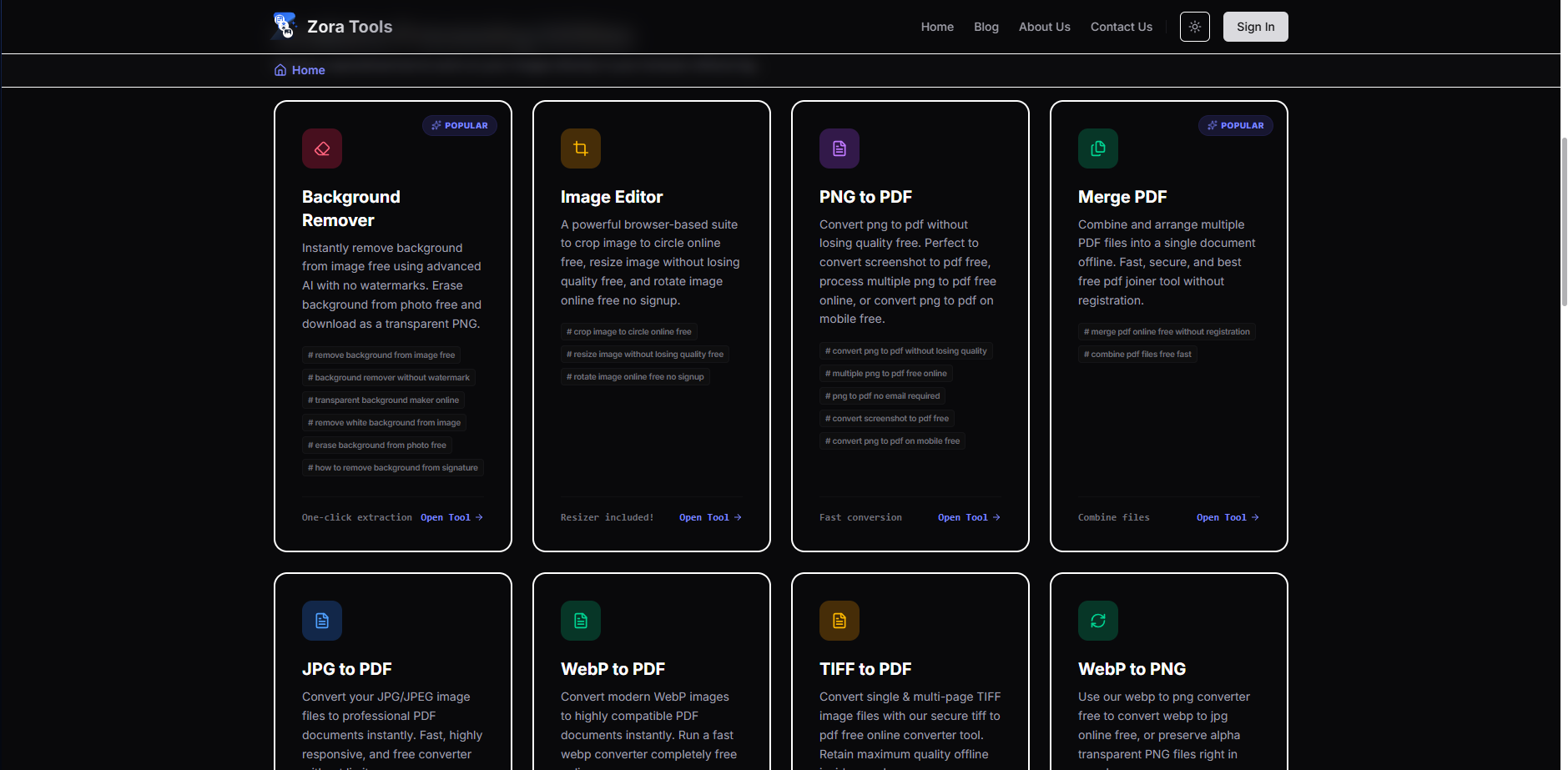 Zora Tools gallery image