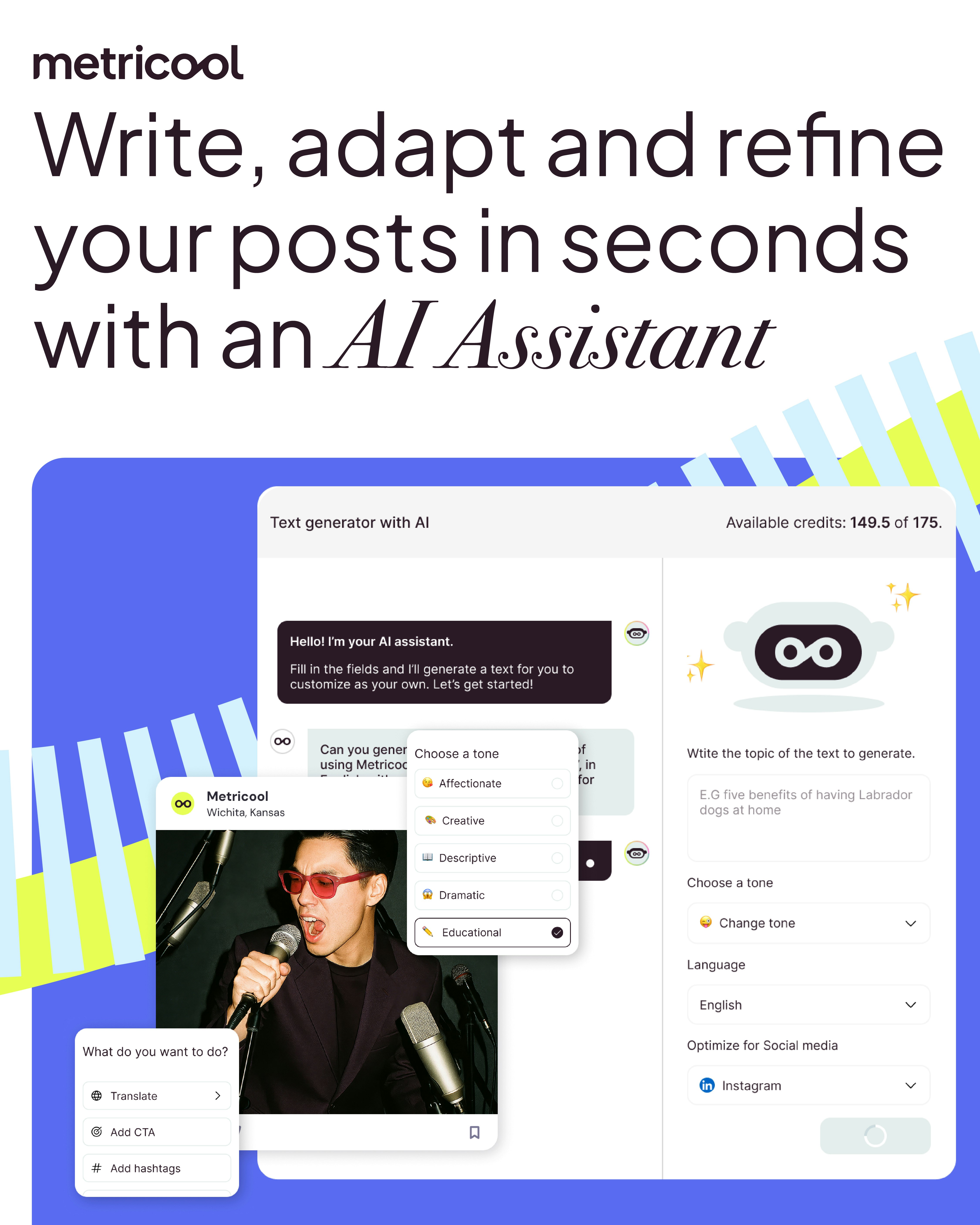 Metricool gallery image