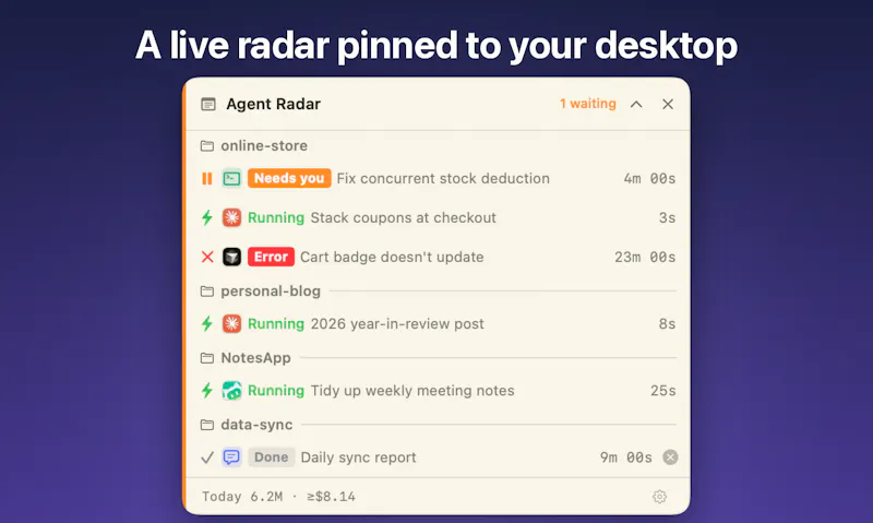 Agent Radar screenshot 5