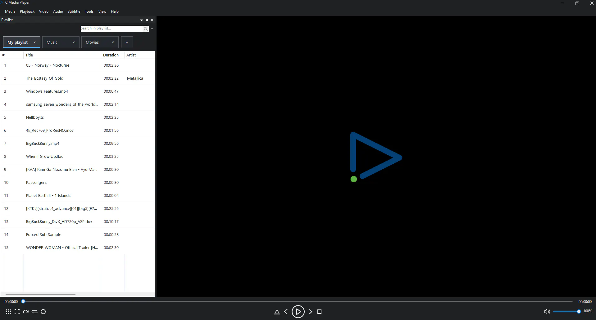 C Media Player gallery image