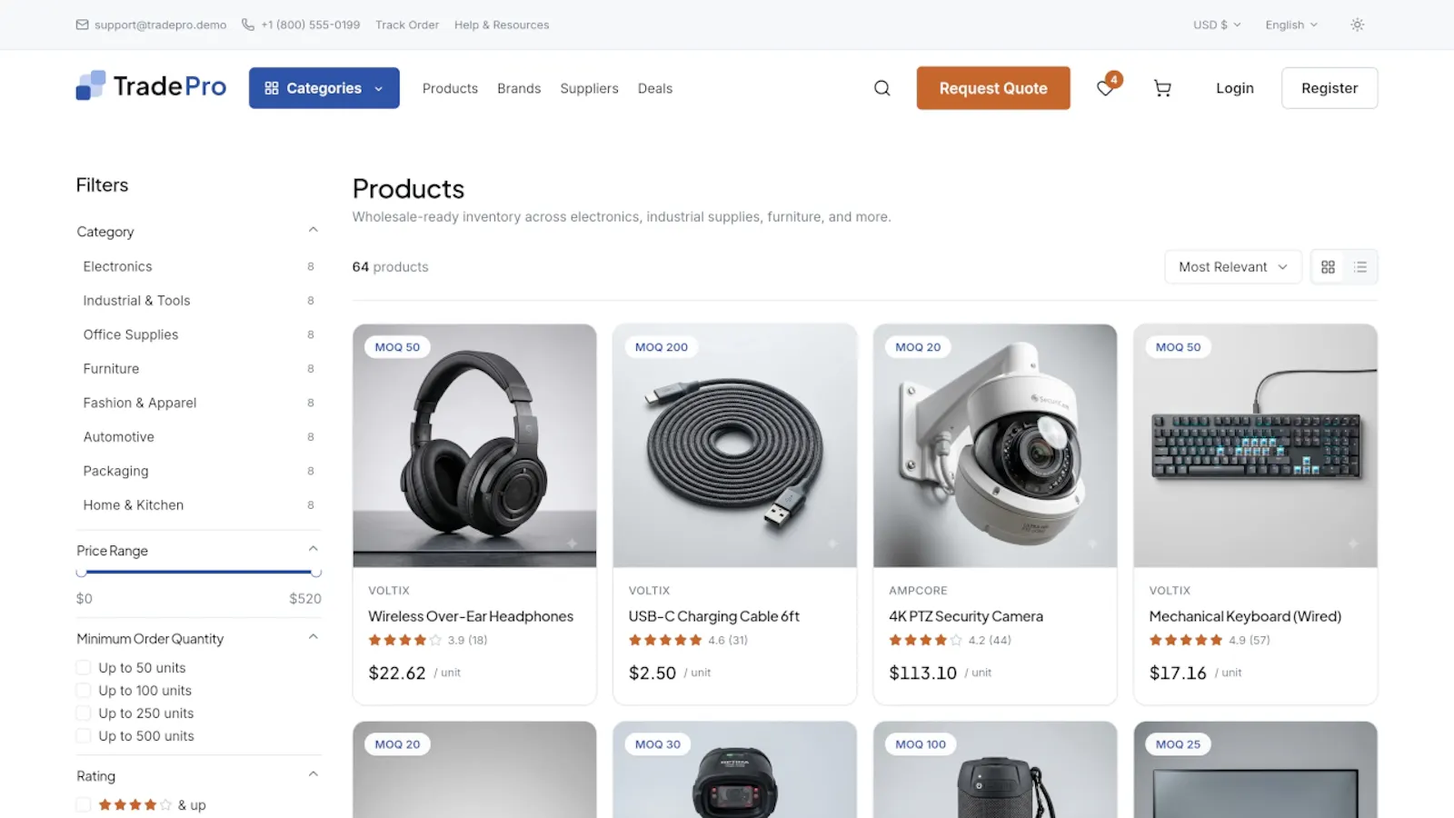 TradePro - B2B Wholesale Marketplace screenshot 2
