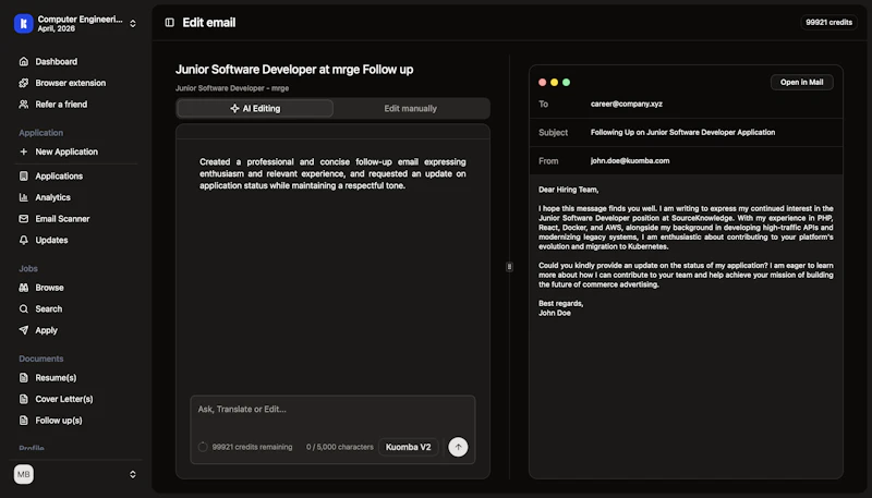 Kuomba screenshot 8