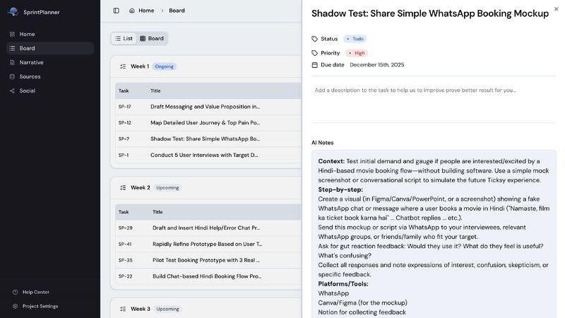 SprintPlanner gallery image