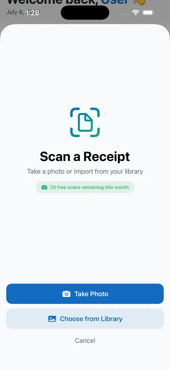 Receipt Keeper screenshot