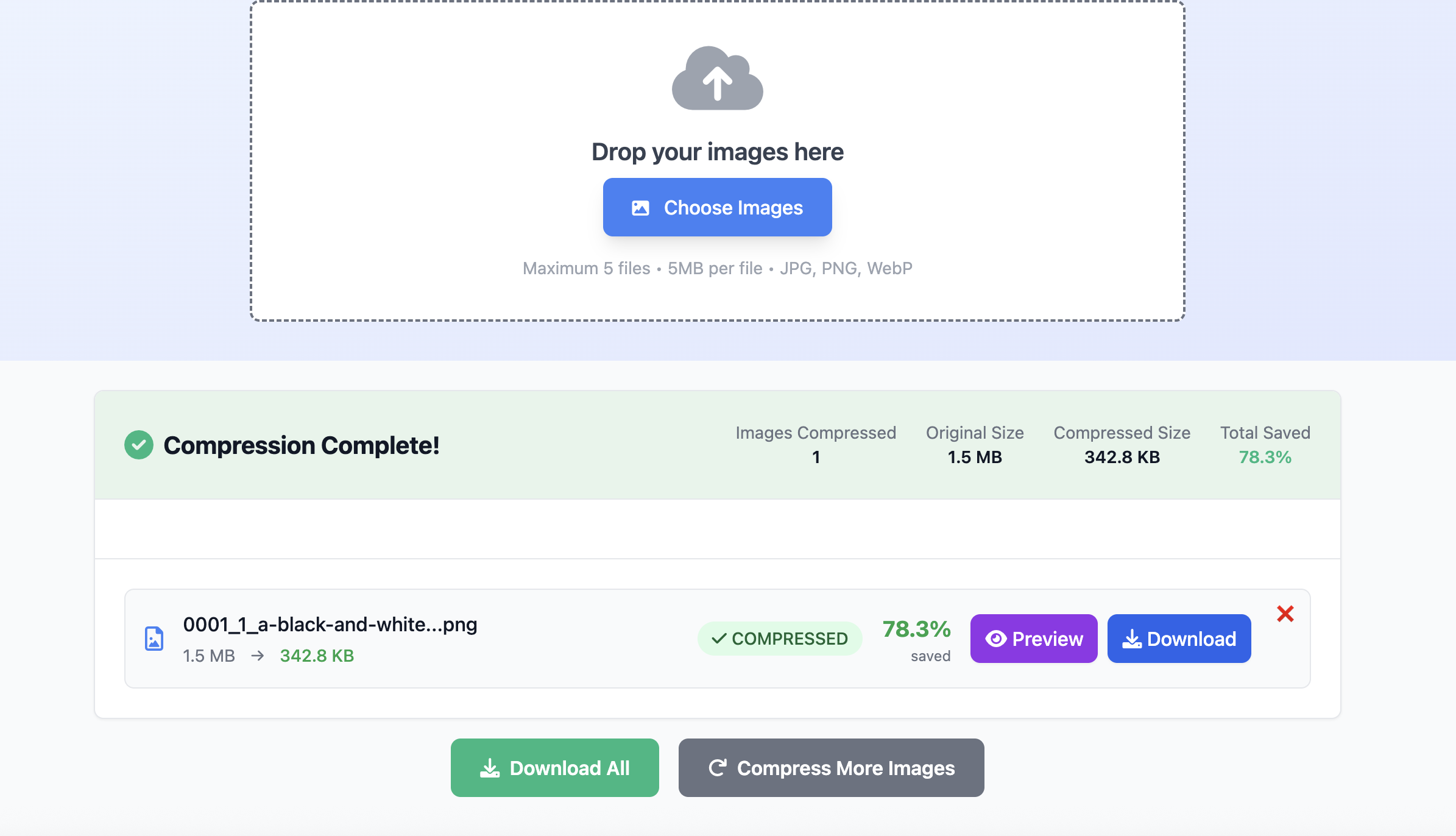 IMG Compress screenshot 3