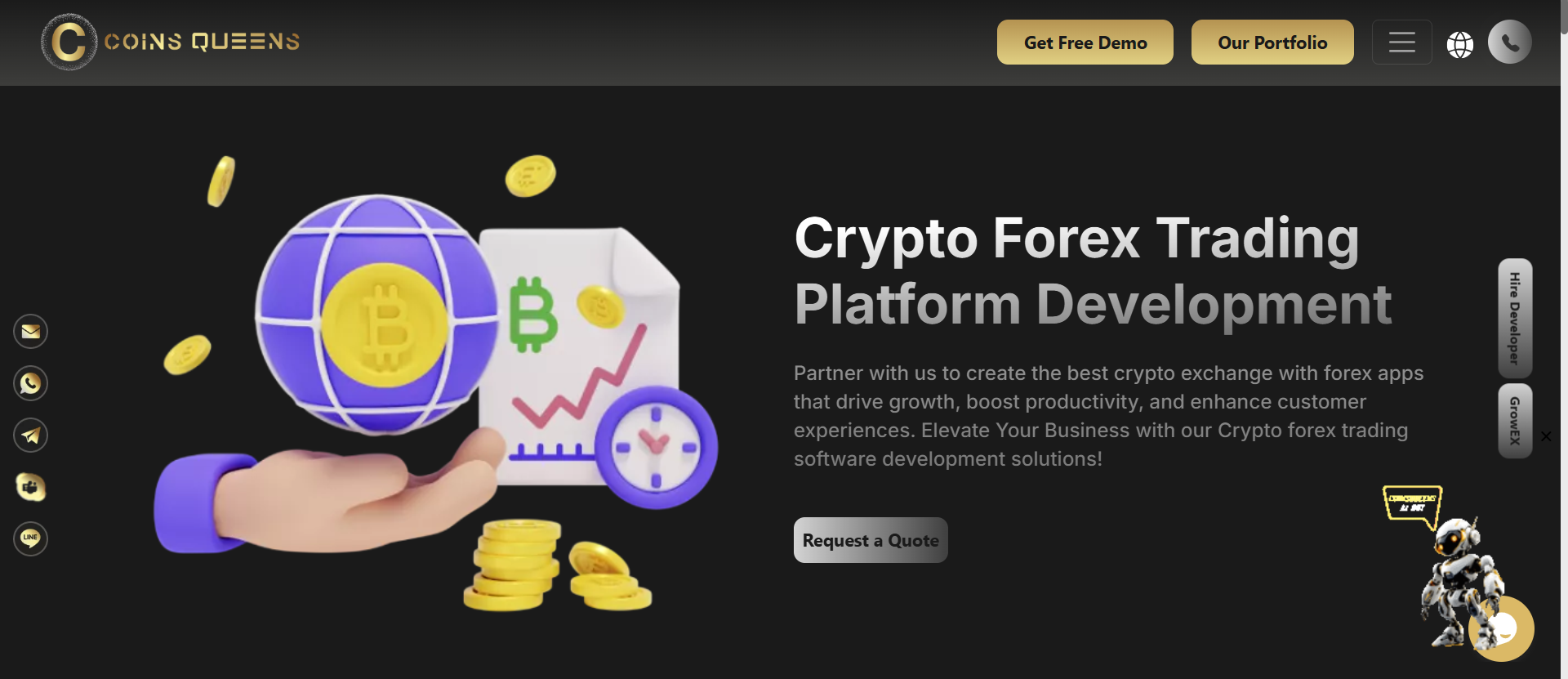 Crypto Forex Trading Development gallery image