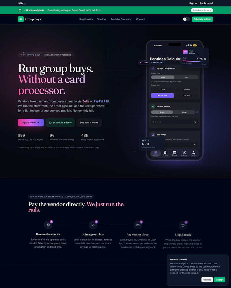 Group Buys screenshot 1