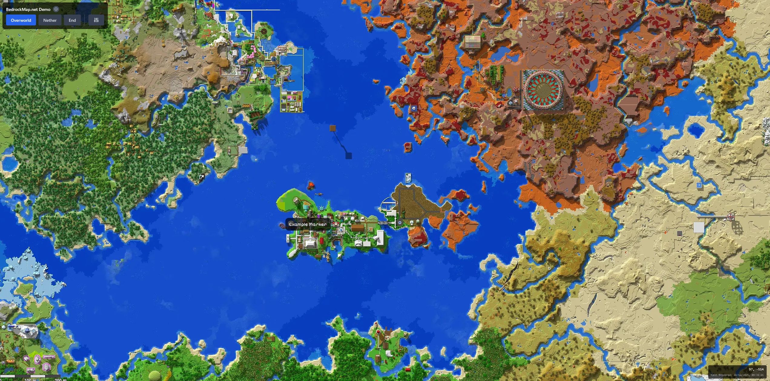 BedrockMap gallery image