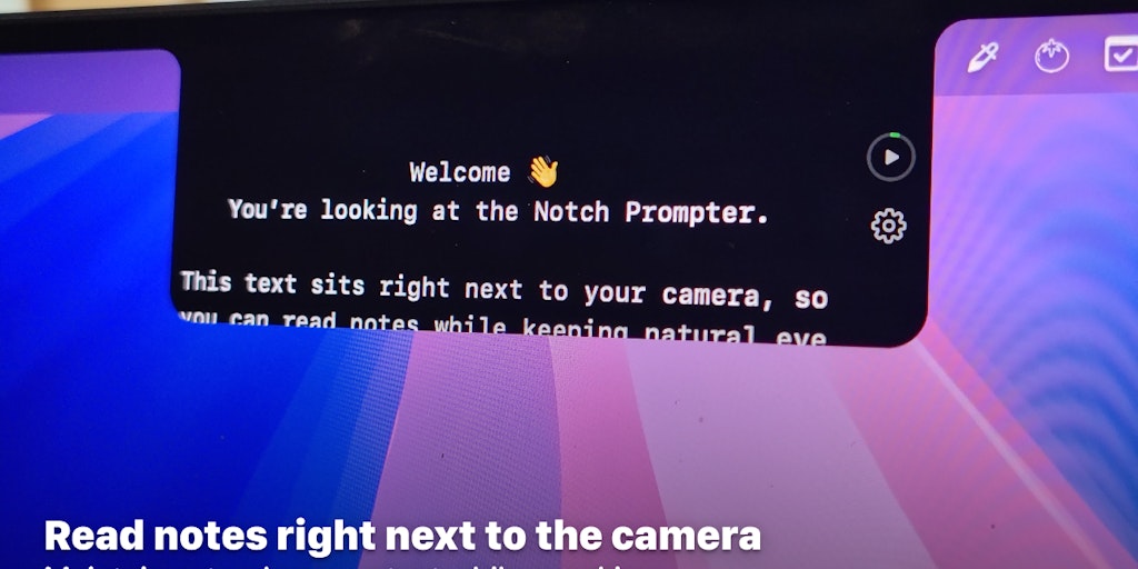Product Hunt Teleprompter: MacBook'una Özel Sunum Asistanı