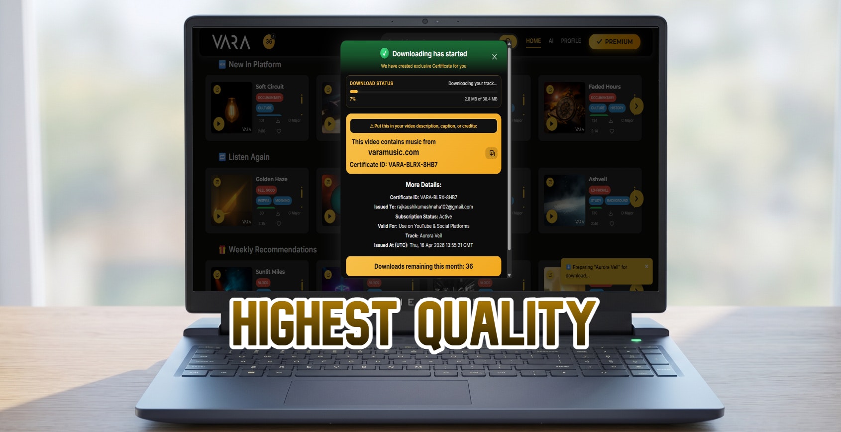 VARA gallery image