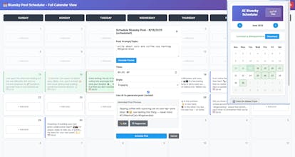 AI Bluesky Scheduler gallery image