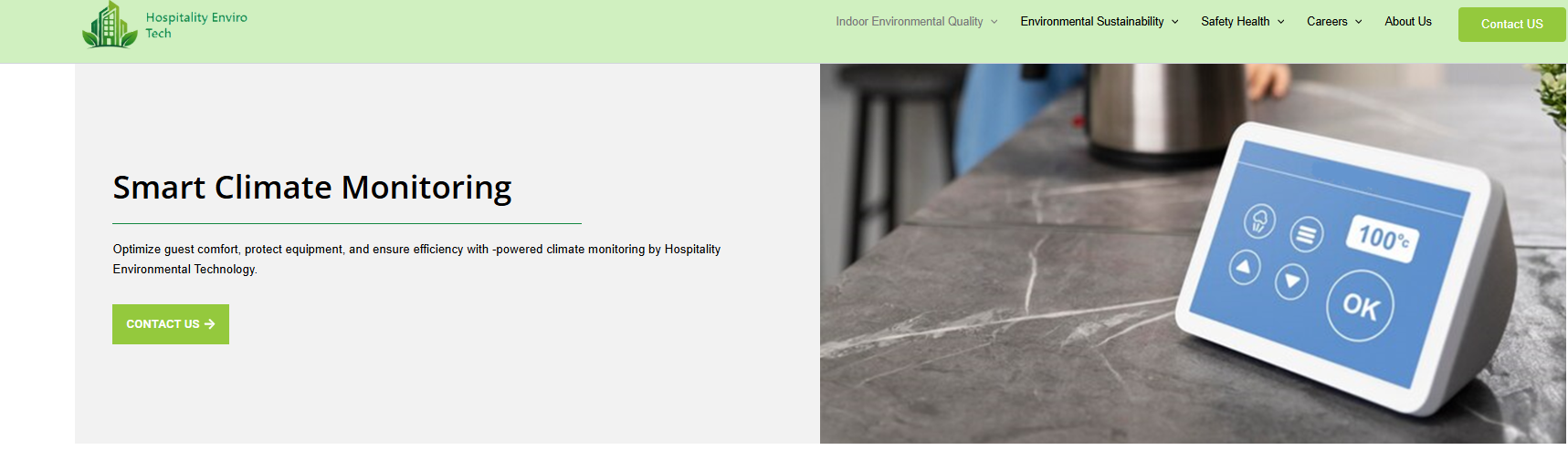 Hospitality Enviro Tech - Screenshot 2 showing product features and functionality