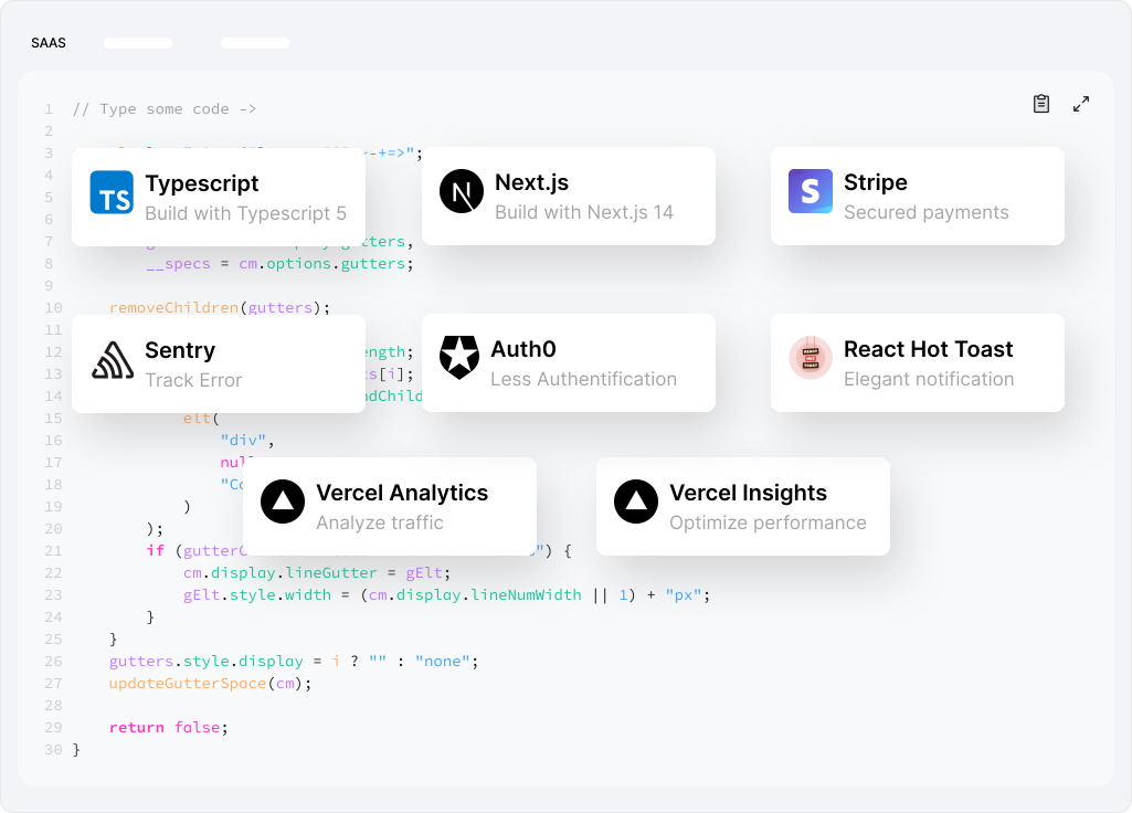 Boilerplate SaaS Startup Kit gallery image
