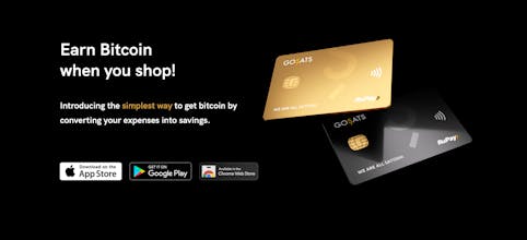 Bitcoin Rewards Card by GoSats gallery image