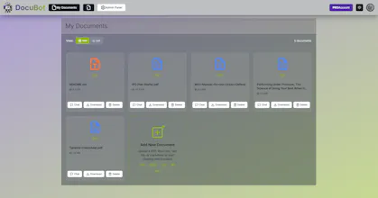 Docubot gallery image