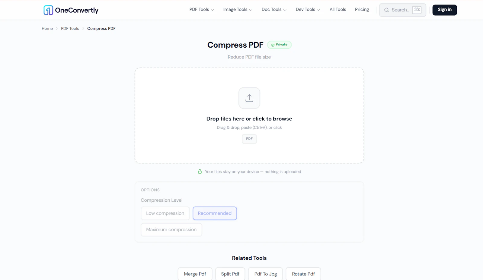 OneConvertly screenshot 3